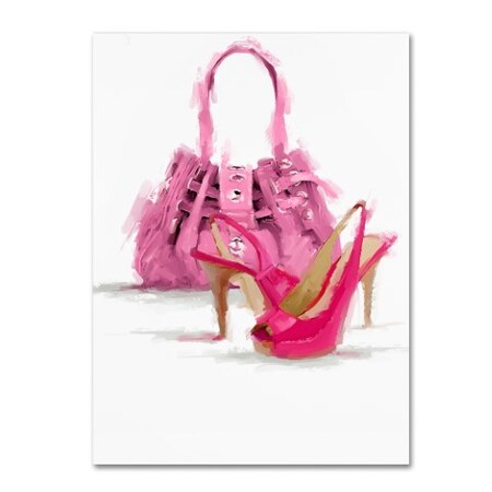 Trademark Fine Art The Macneil Studio 'Pink Bag' Canvas Art, 14x19 ALI9177-C1419GG